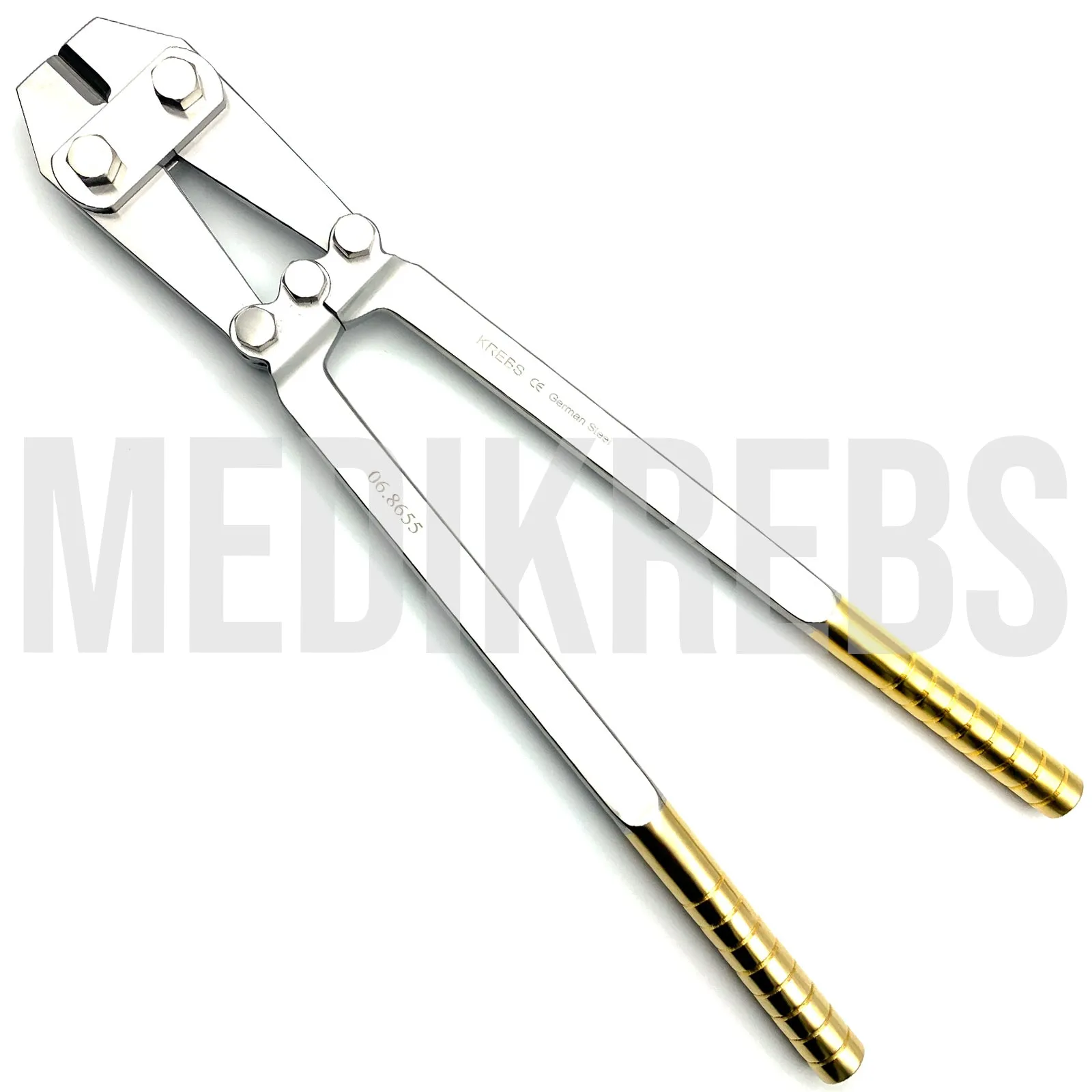 Medikrebs Rod Cutting Pliers w/ Tungsten Carbide Jaws open up to 6 mm (47 cm)