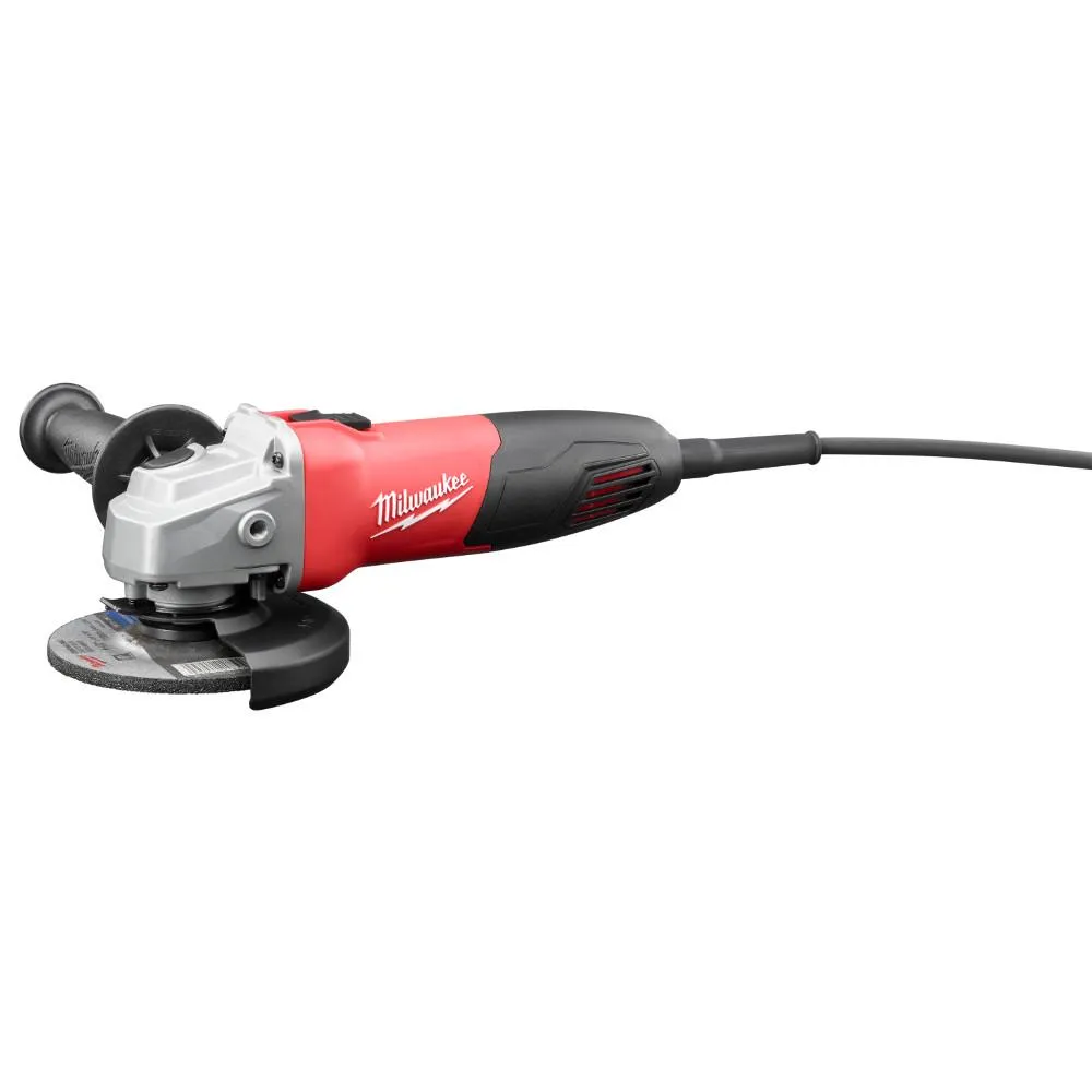 Milwaukee 6130-33 120V AC 7 Amp 4-1/2" Small Angle Grinder with Spanner Wrench