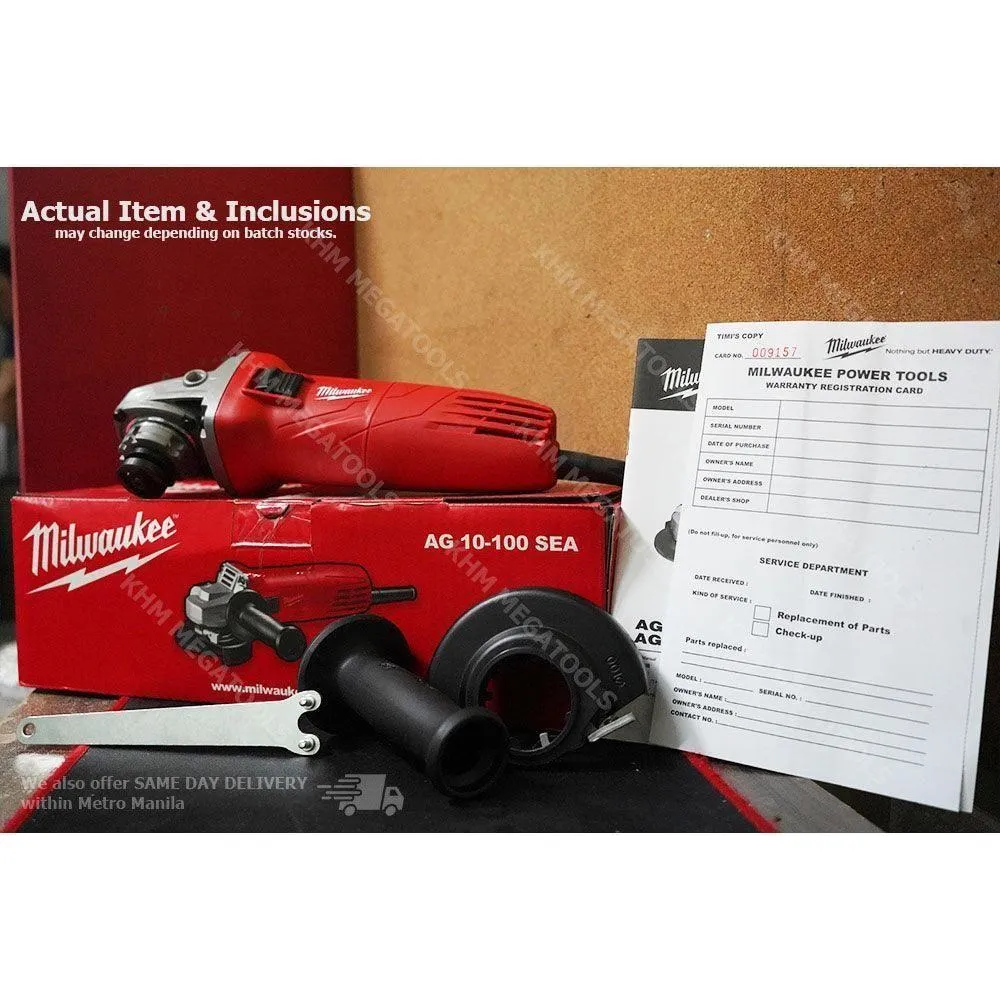 Milwaukee AG10-100 Angle Grinder 4"