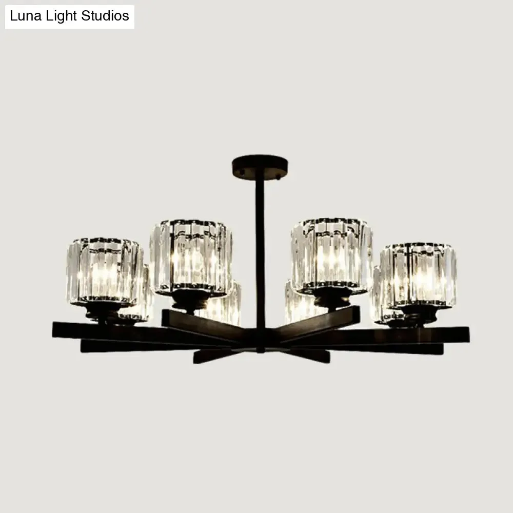 Minimalistic Crystal Ceiling Lamp for Living Room