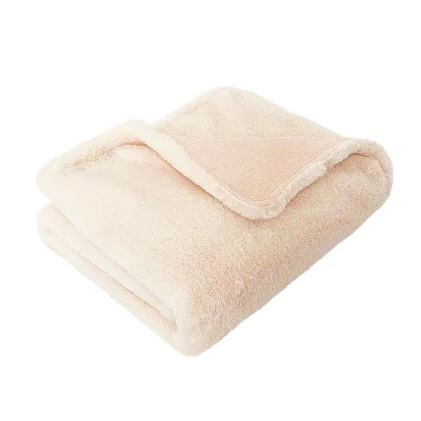 Mon Ami Charmante Luxe Faux Fur Baby Blanket