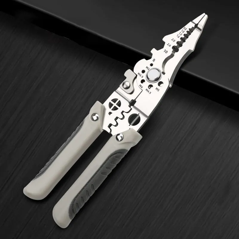 Multifunctional Wire Stripper Crimper Cable Cutter Pliers