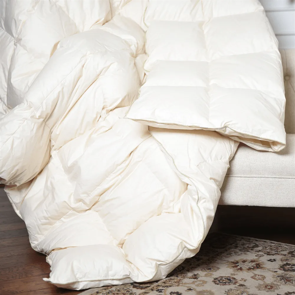 Natural Nights 700 Year Round Down Comforter-Queen (90" x 90")