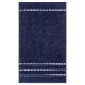 Navy Terry Ambience Hand Towel 15x26" 1pc