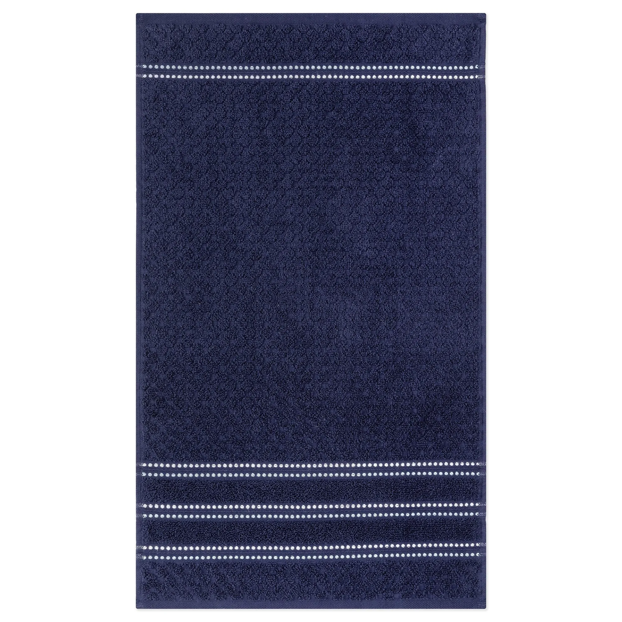 Navy Terry Ambience Hand Towel 15x26" 1pc