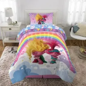 New - Twin Trolls 3 Reversible Kids' Comforter