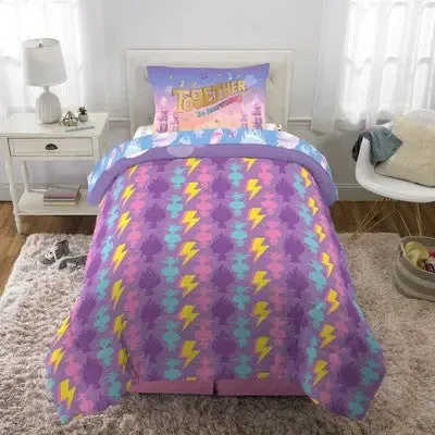 New - Twin Trolls 3 Reversible Kids' Comforter