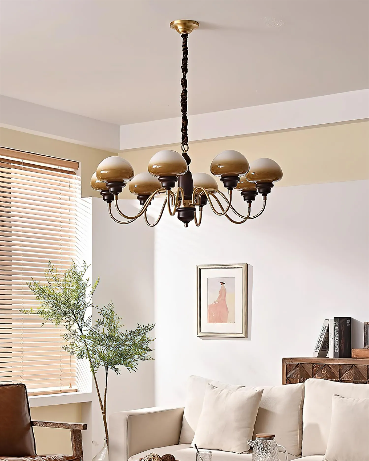 Nonna Mushroom Chandelier