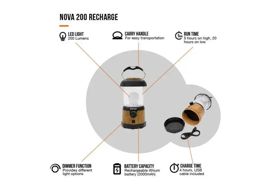 Nova 200 Rechargeable Lantern