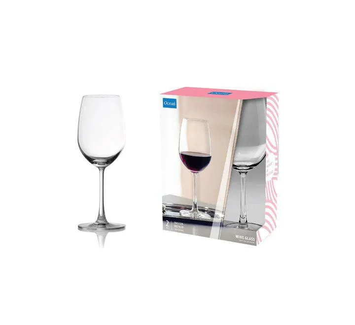 Ocean Madison Stemware Glass 425ml 2pc Set