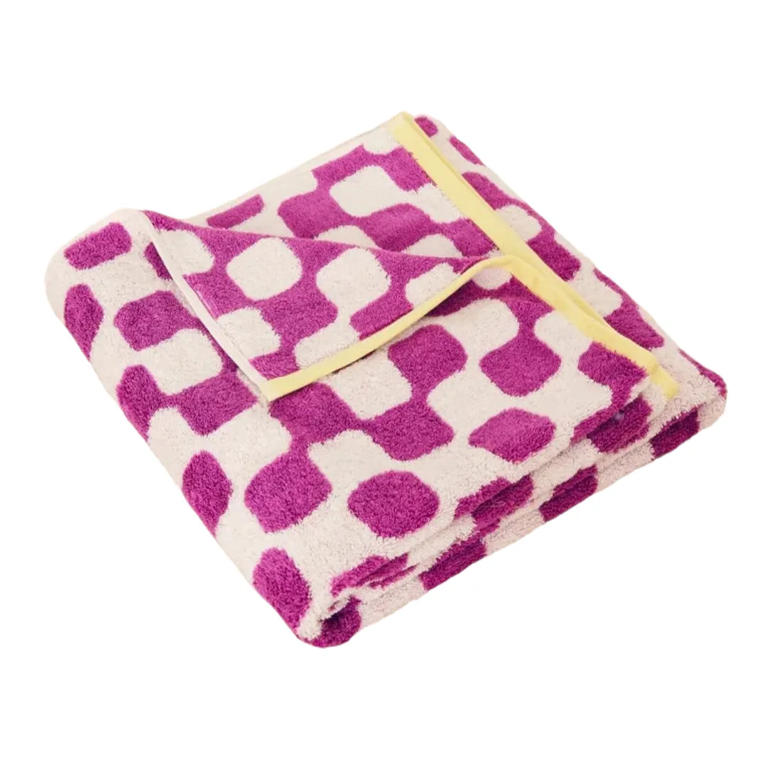 Pattern Bath Towel