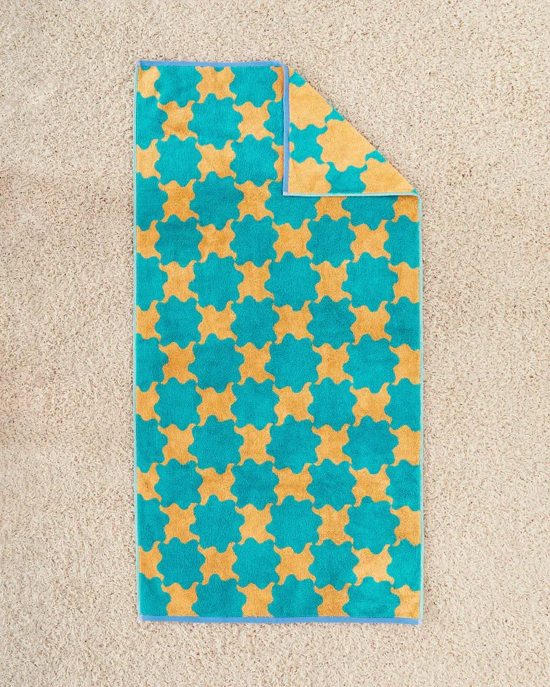 Pattern Bath Towel