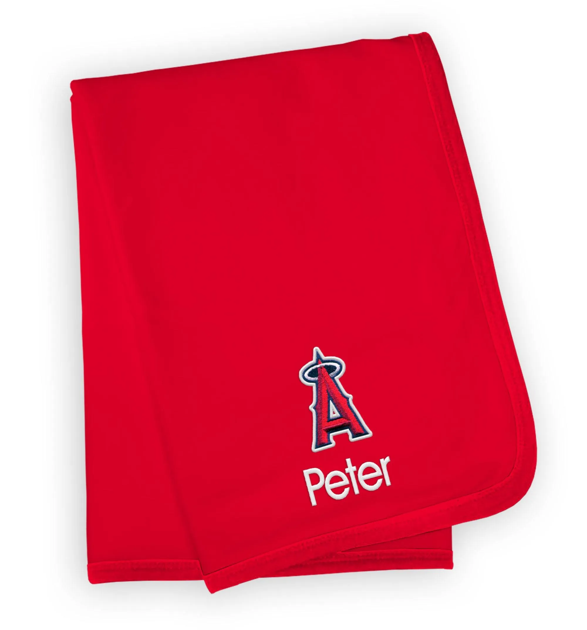 Personalized LA Angels Blanket