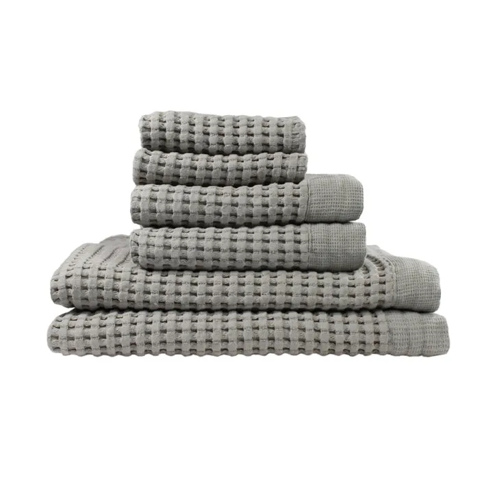 Pewter Towel Set, Modern Style