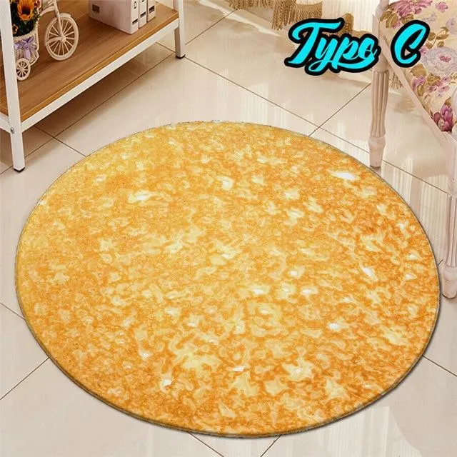 Pizza Blanket Round