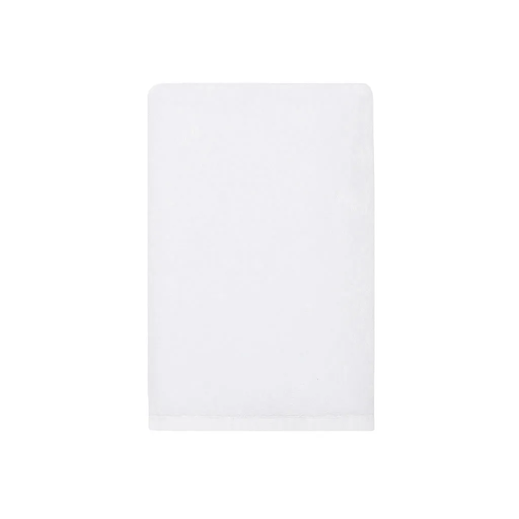 Plush White Hand Towel