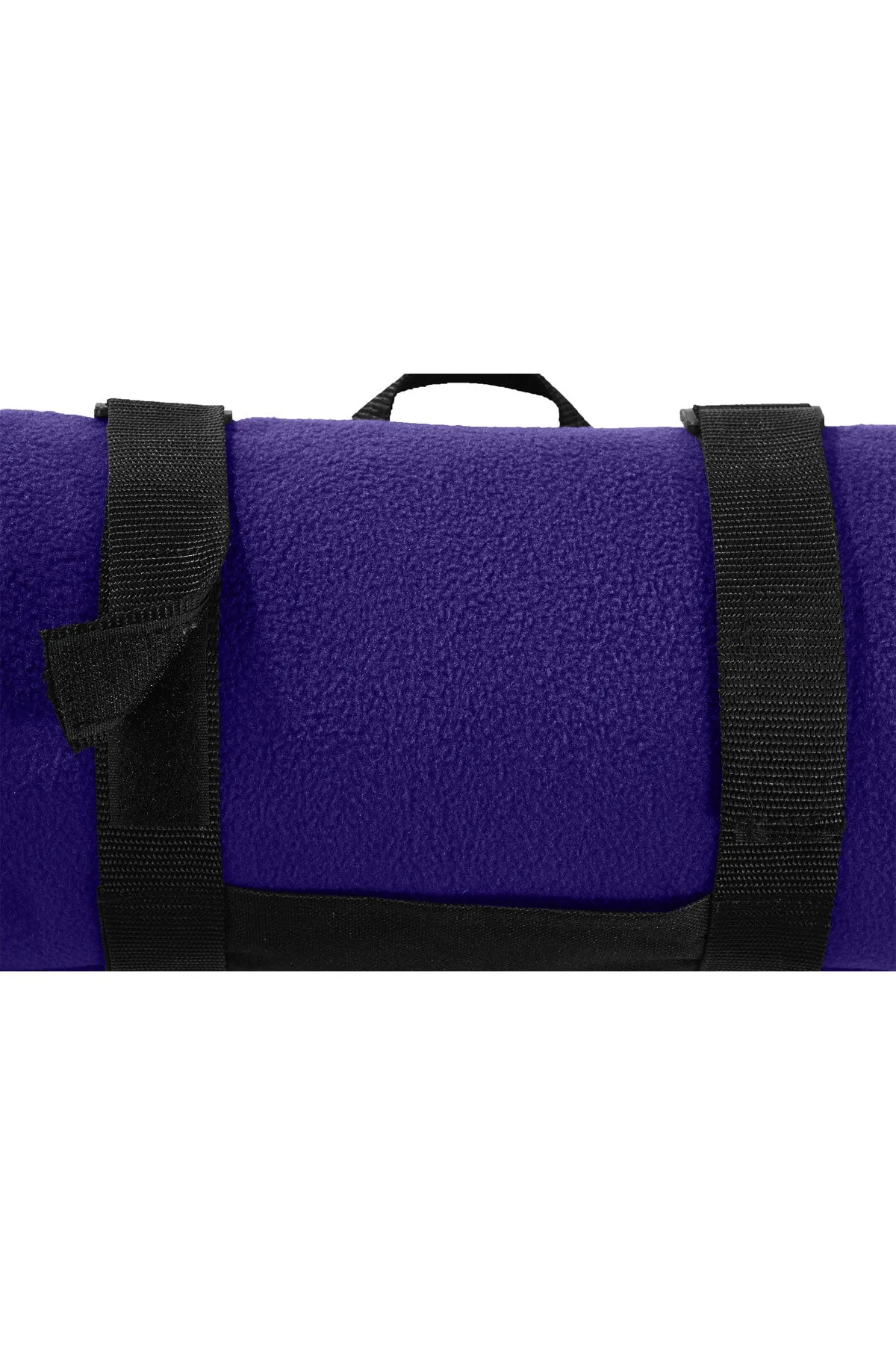 Port Authority - Value Fleece Custom Blankets with Strap, Purple