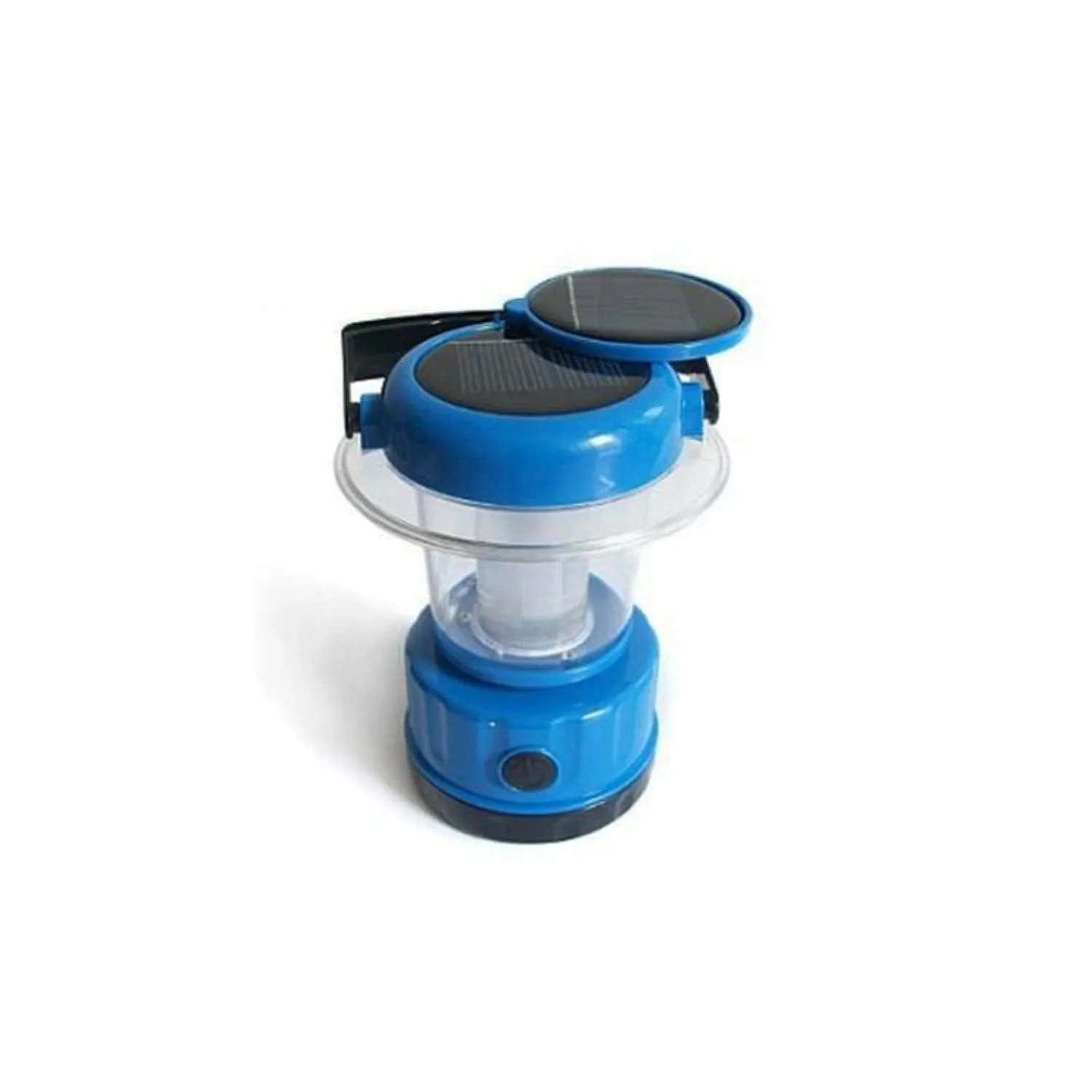 Portable Solar Panel LED Lantern w/ USB in Blue or Red Solar Lighting Direct