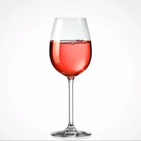 PrimeWorld Rock Red Wine White Wine, Multipurpose Goblet Set, Lead Free Glass, Dishwasher Safe (4)