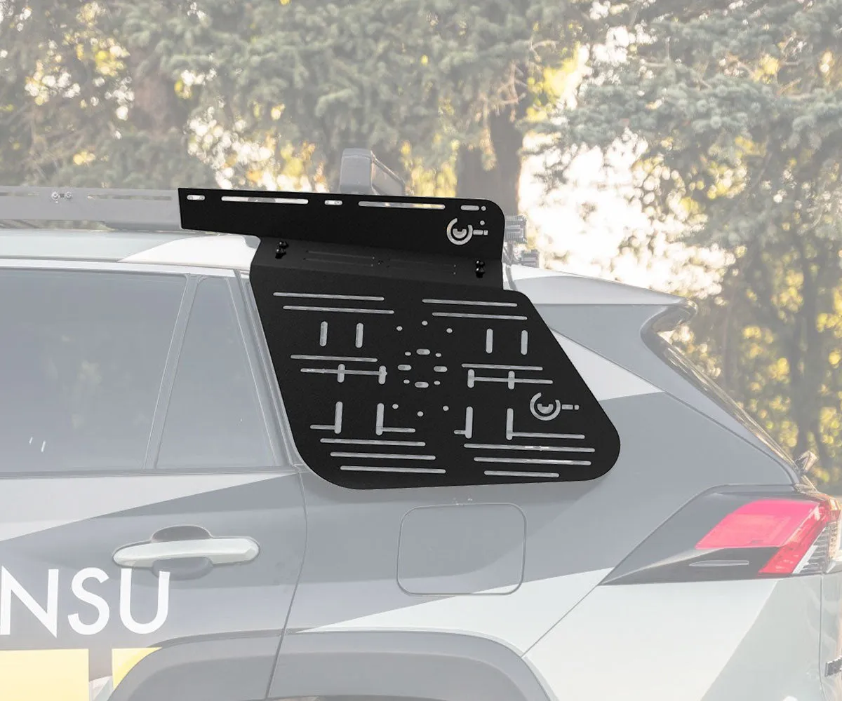 Prinsu Rear Window Accessory Panel For Toyota Rav4 5th Gen