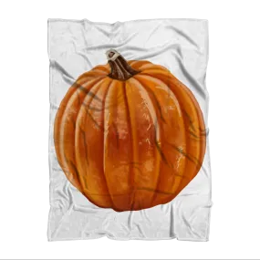 Pumpkin Sublimation Throw Blanket