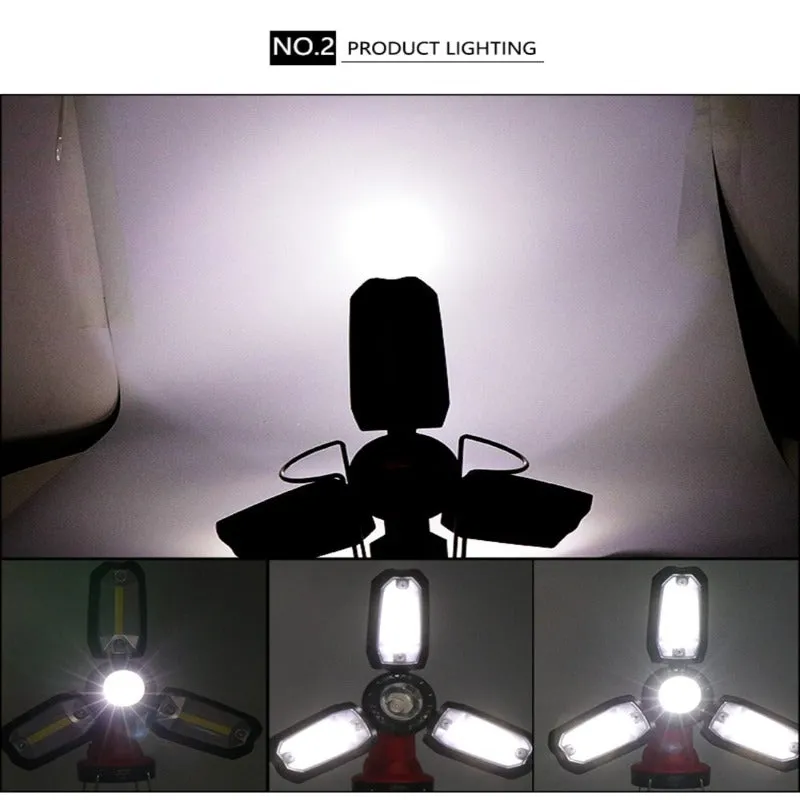 Rechargeable Foldable Camping Lamp