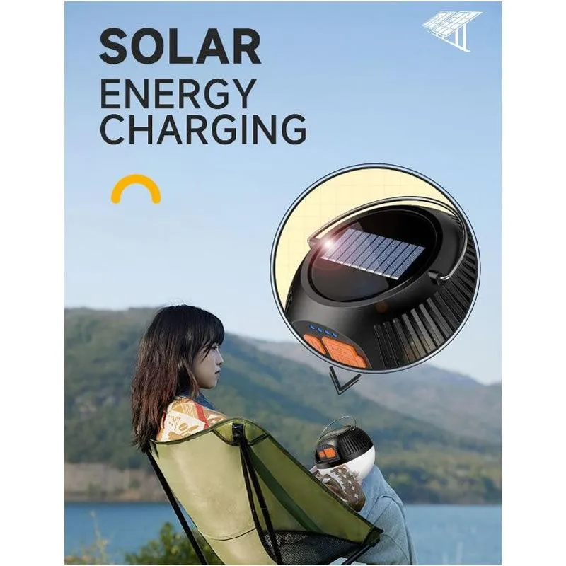 Rechargeable Solar Light Fa-Hk999 Orange