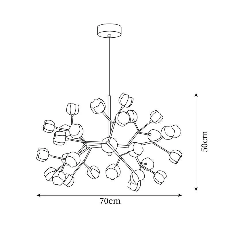 Rei Flower Chandelier