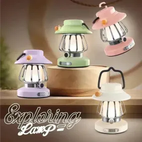 Retro USB Touch Dimming LED Lantern