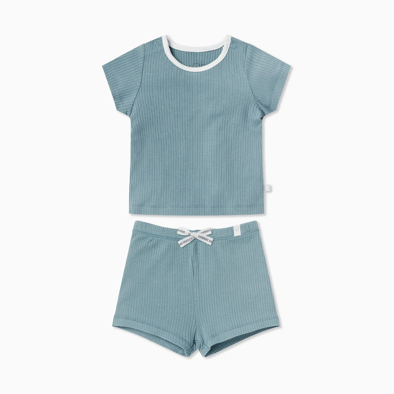 Ribbed Summer Pajama Set