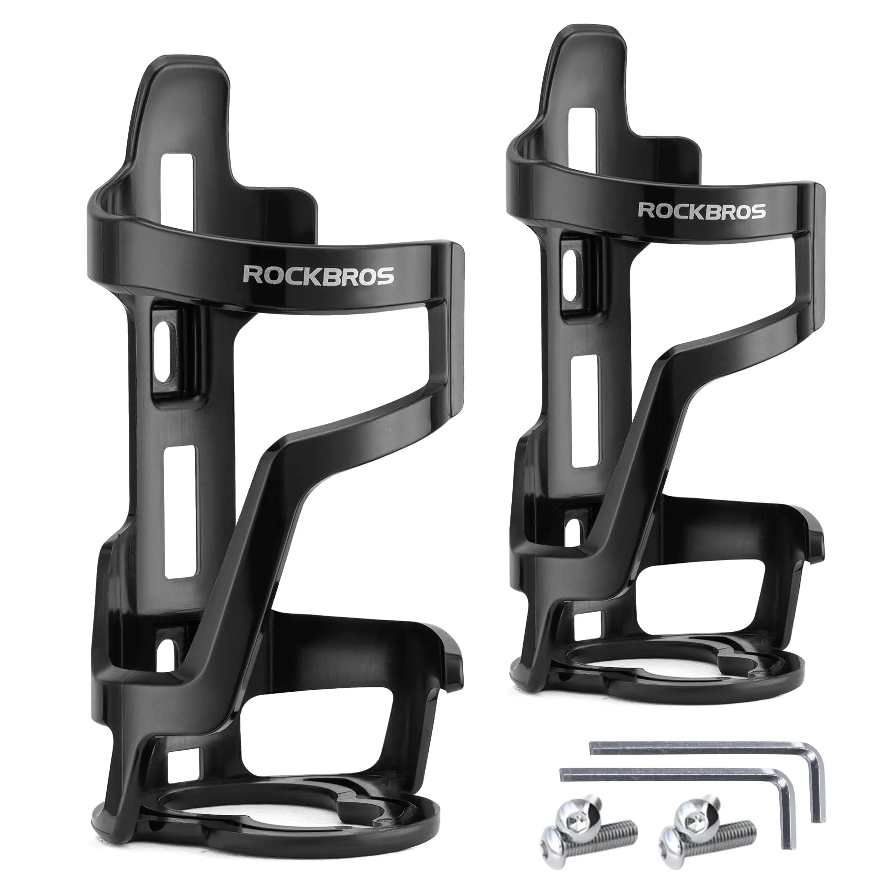 ROCKBROS Lightweight Slide Entry Bike Water Bottle Cage Adjustable Drink Holder