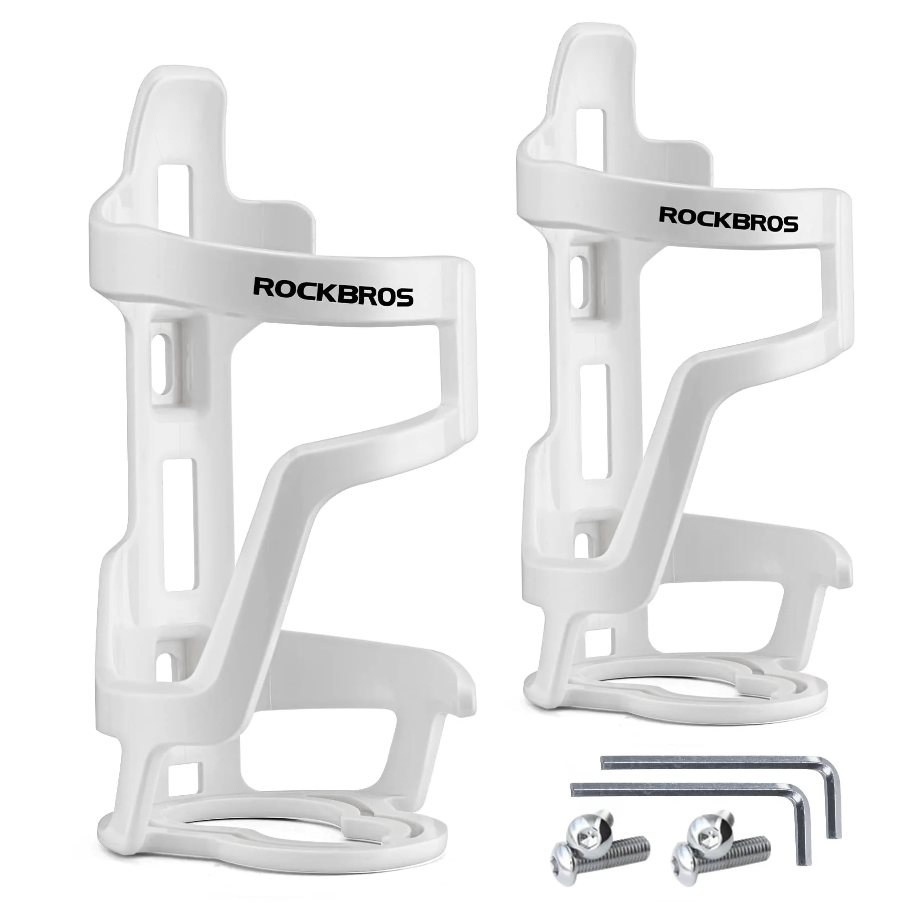 ROCKBROS Lightweight Slide Entry Bike Water Bottle Cage Adjustable Drink Holder