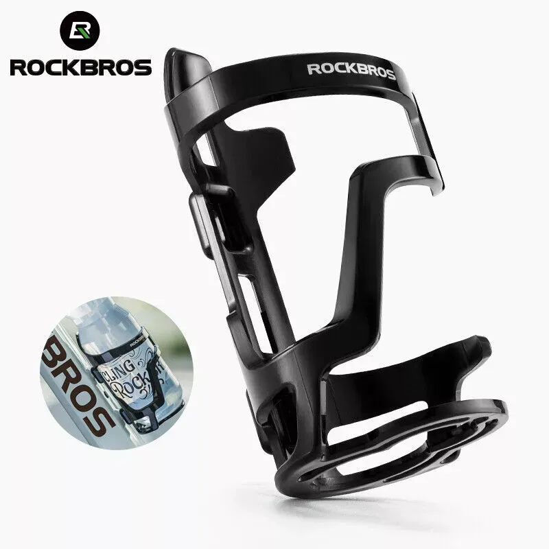 ROCKBROS Lightweight Slide Entry Bike Water Bottle Cage Adjustable Drink Holder