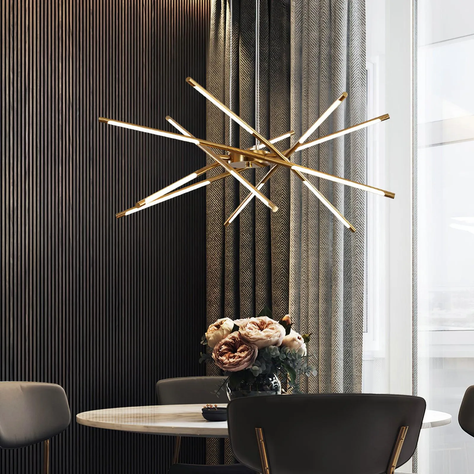 Rotatable LED Chandelier