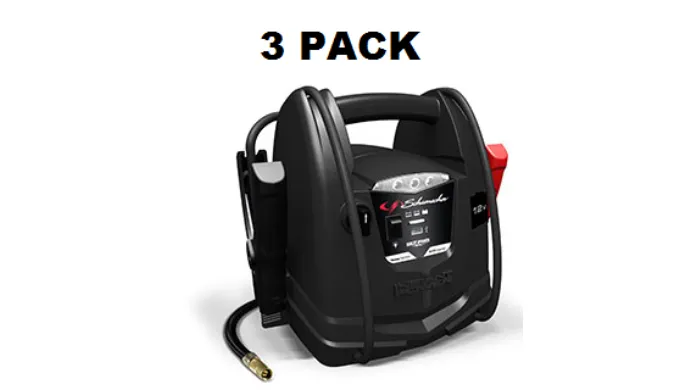 Schumacher Emergency Car Jump Starter & Air Compressor - Ships Next Day!