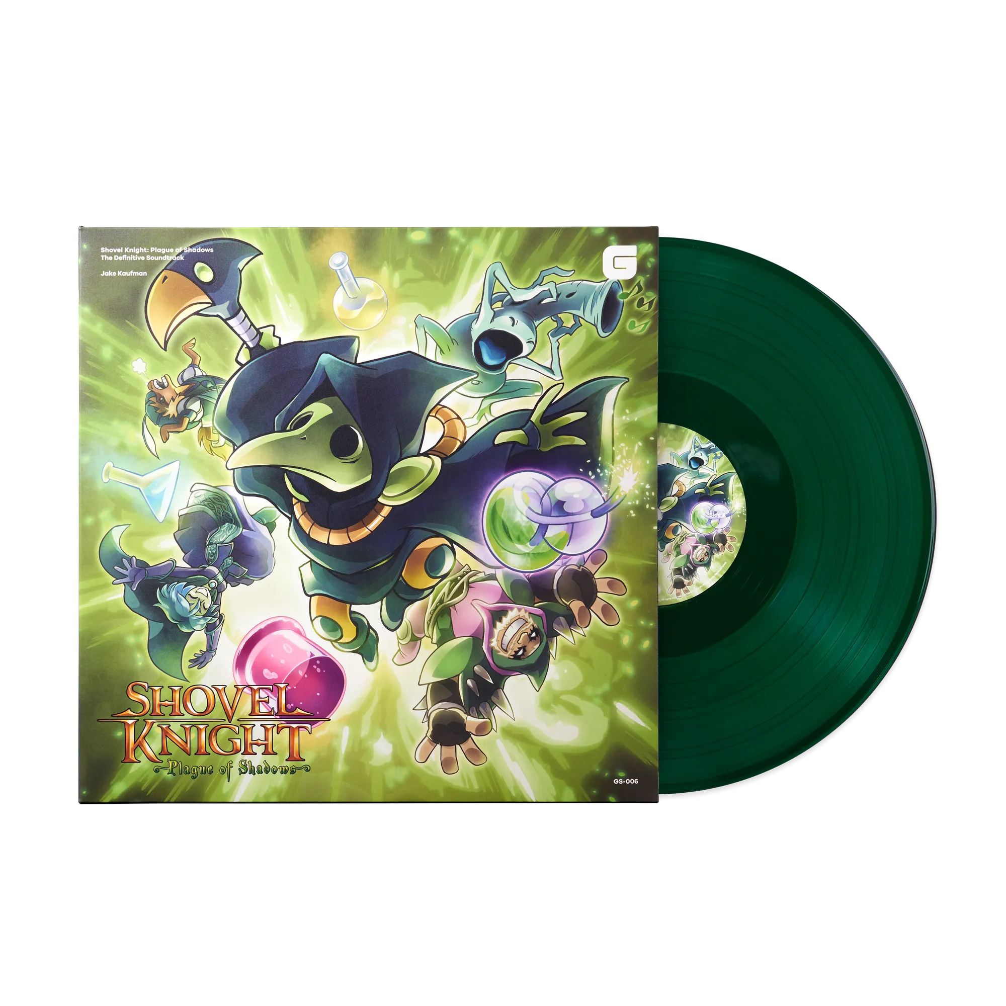 Shovel Knight: Plague of Shadows - The Definitive Soundtrack - Jake Kaufman & Manami Matsumae (1xLP Vinyl Record)