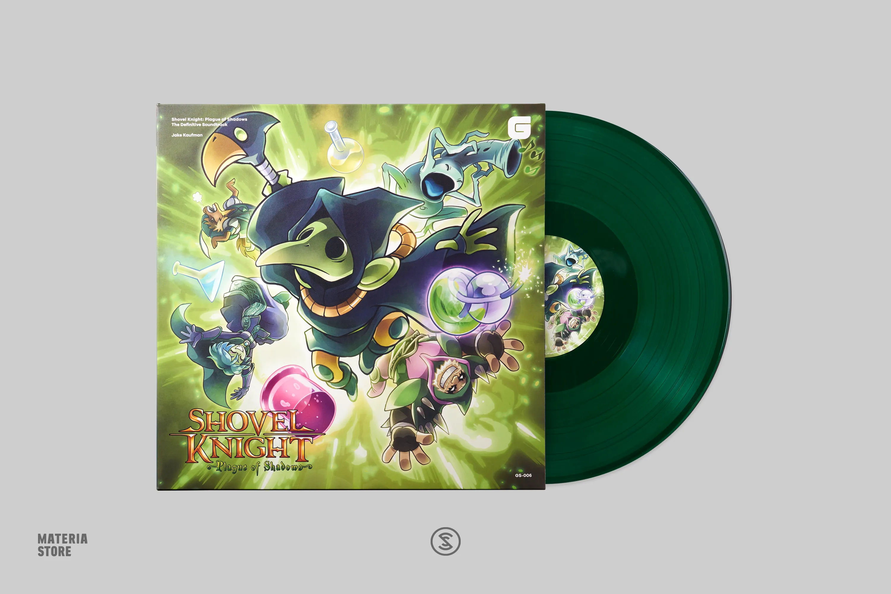 Shovel Knight: Plague of Shadows - The Definitive Soundtrack - Jake Kaufman & Manami Matsumae (1xLP Vinyl Record)