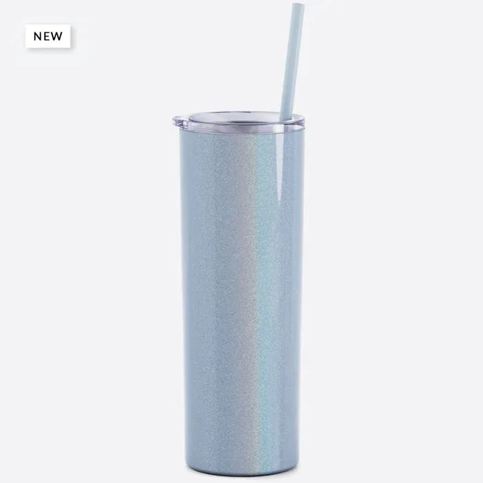 Skinny Steel 20 oz Thermal Water Bottle Dusty Blue