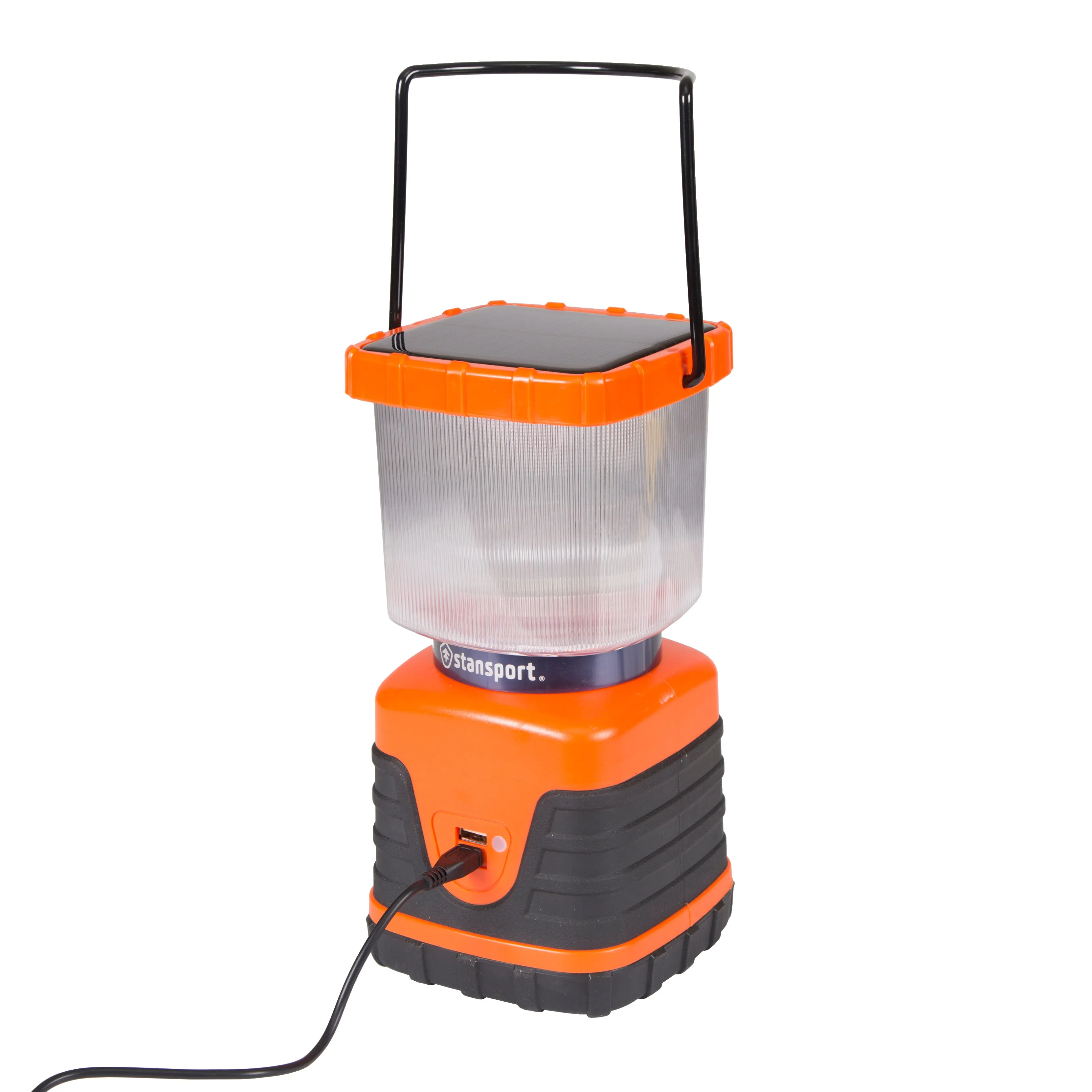 Stansport Solar 600 Lumens Lantern With Cree Bulb, Usb Plug In