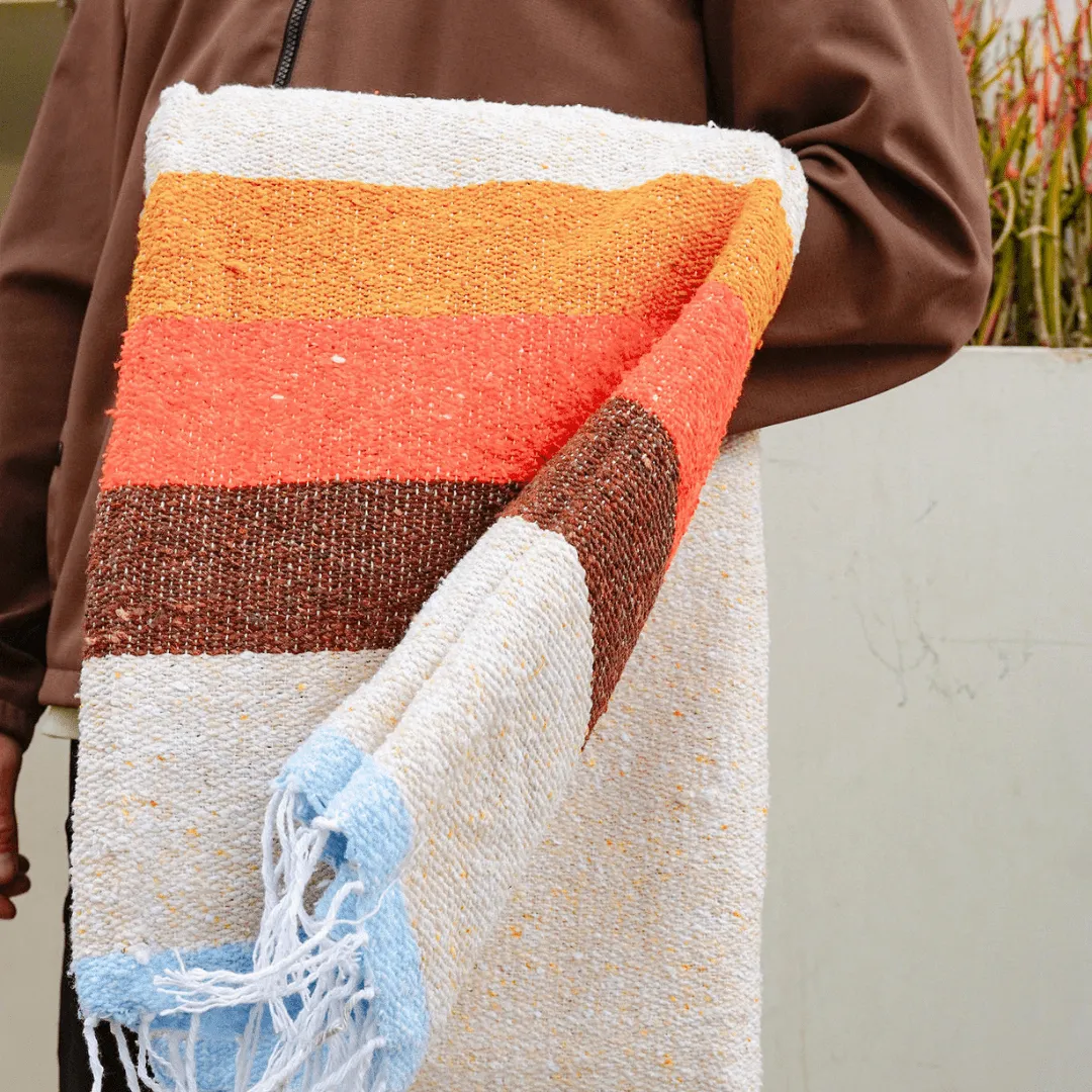 Sundream | 70s Throw Woven Blanket