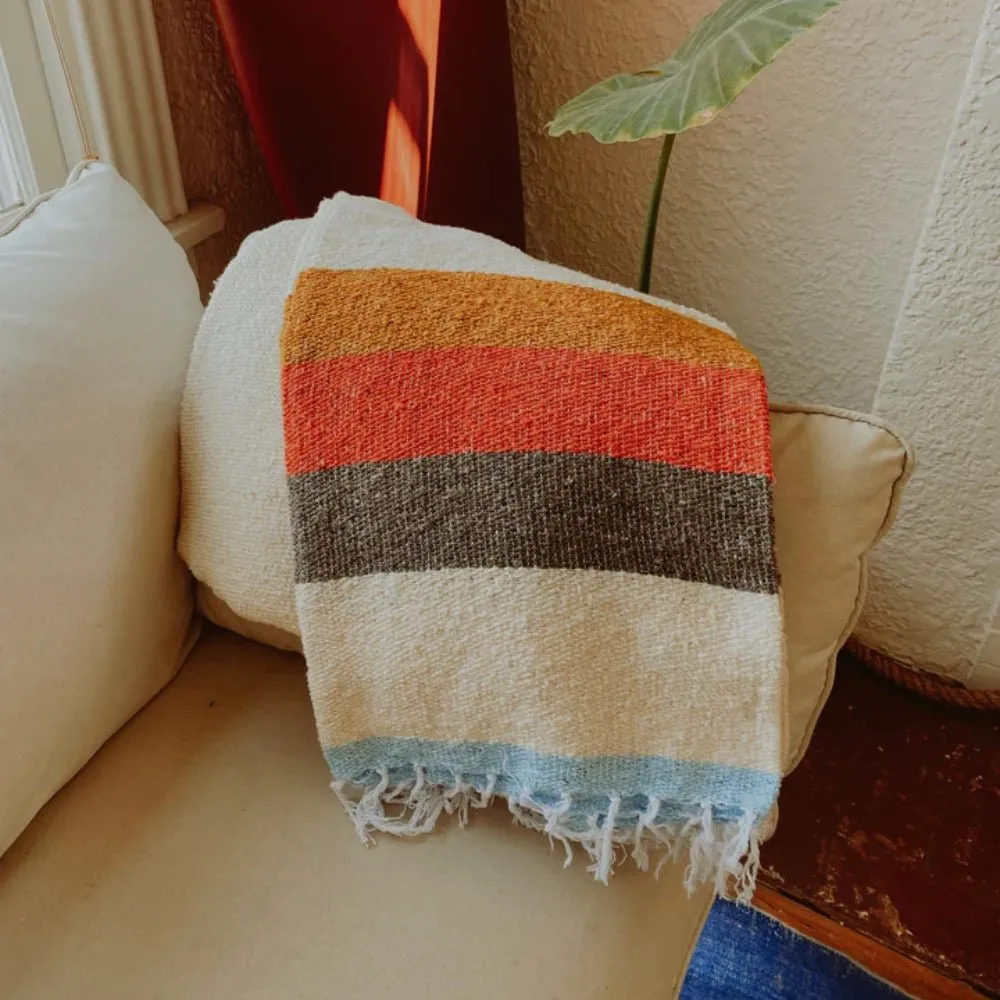 Sundream | 70s Throw Woven Blanket