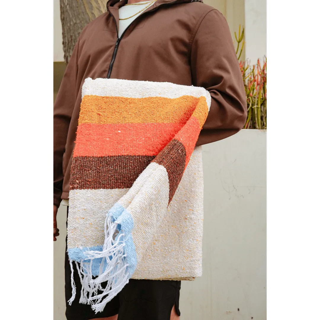 Sundream | 70s Throw Woven Blanket