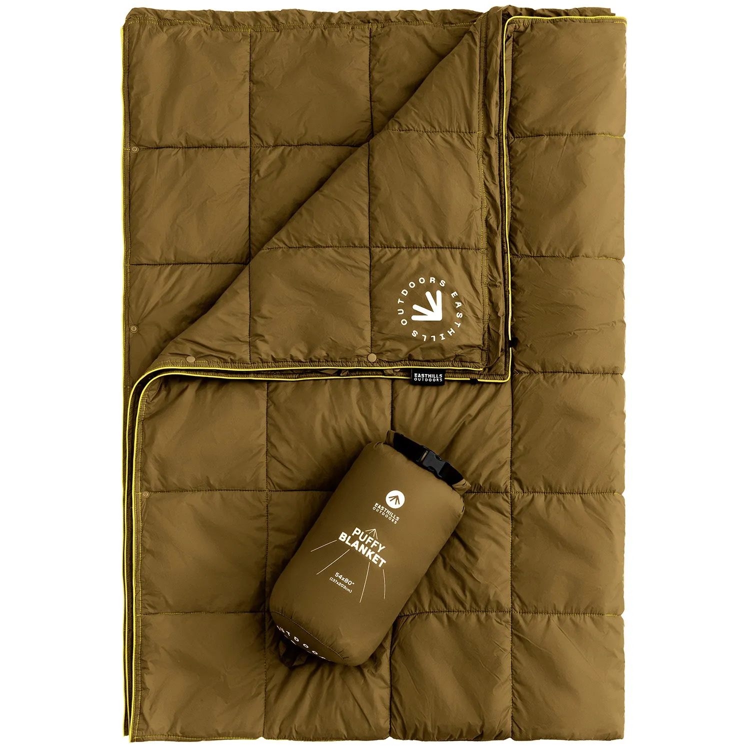 Synthetic Puffy Camping Blanket