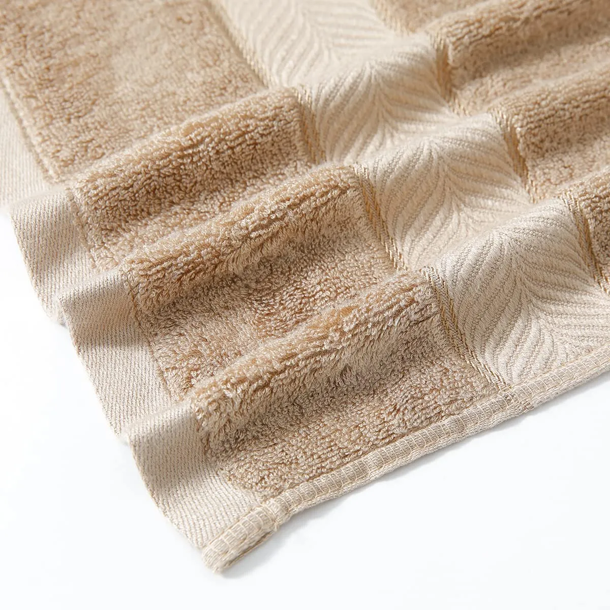 The Better Home Bamboo Bath Towel for Men & Women | 450GSM Bamboo Towel | Ultra Soft, Hyper Absorbent & Anti Odour Bathing Towel | 27x54 inches (Pack of 2, Beige)