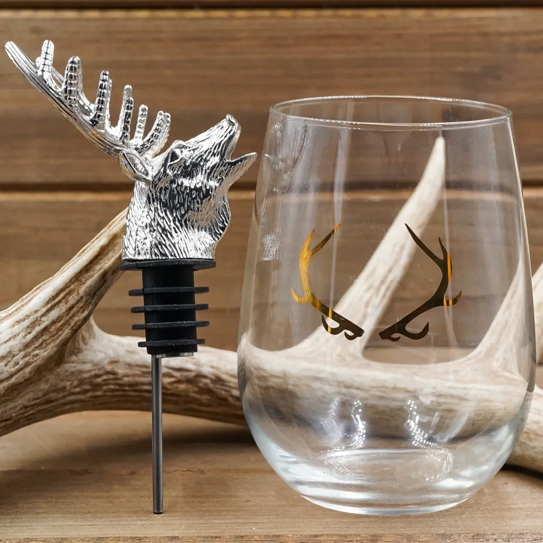 The Stag Head Wine Spout