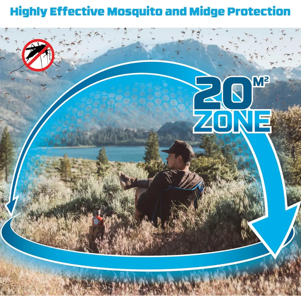 Thermacell Backpacker Standard Mosquito & Midge Repellent Mat Refill Pack (6 Pack)