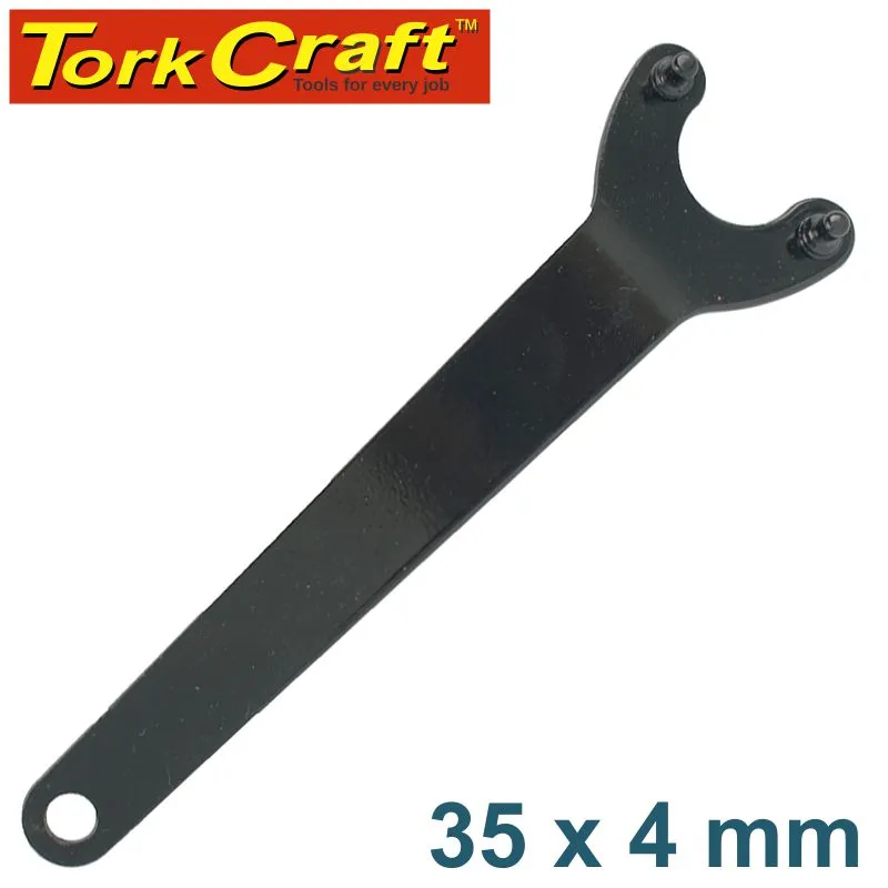 TORK CRAFT PIN SPANNER 35X4MM BLACK FOR ANGLE GRINDER TCPS3504