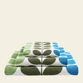 Trio Stem Towels Riviera