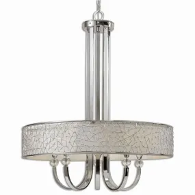 Uttermost 21233 5 Lt Nickel Brandon Chandelier 44HX36D