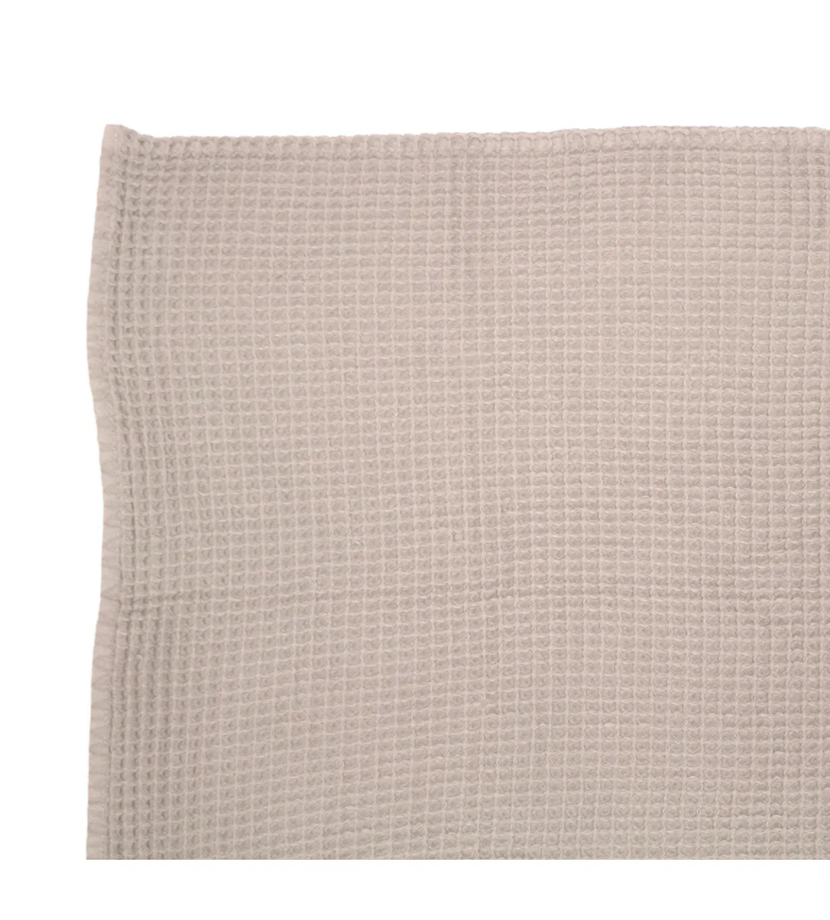 Waffle Hand Towel - Pebble